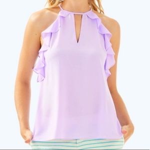 Lilly Pulitzer Padma Halter Tank Top